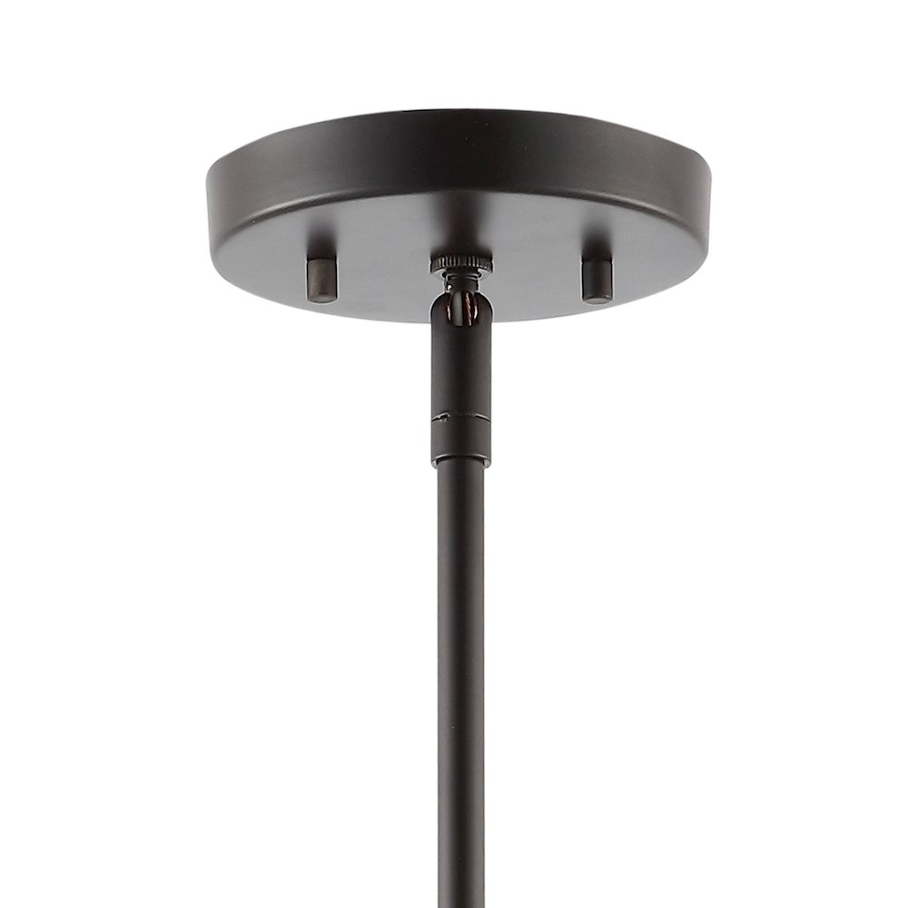 Levi Industrial Farmhouse Iron Led Pendant. Picture 3