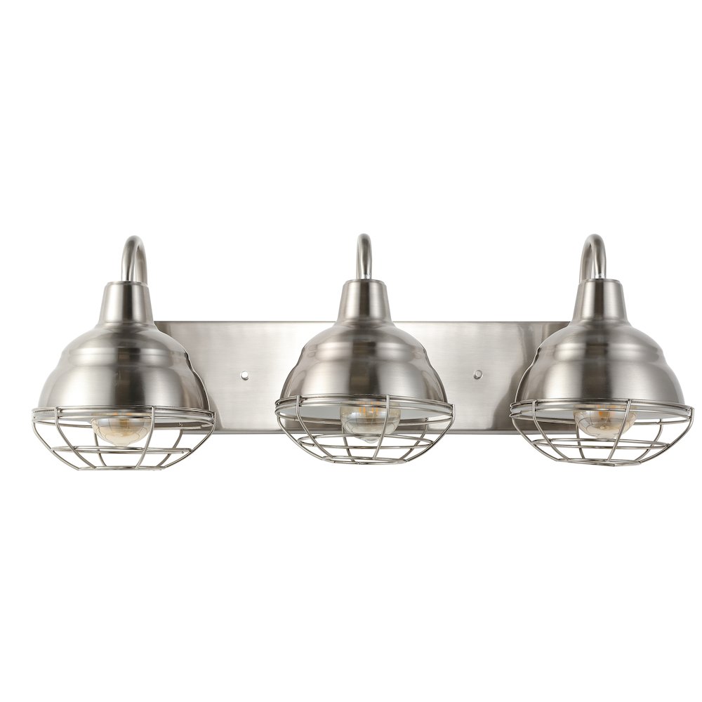 Levi Industrial Farmhouse Iron Led Vanity. Picture 5
