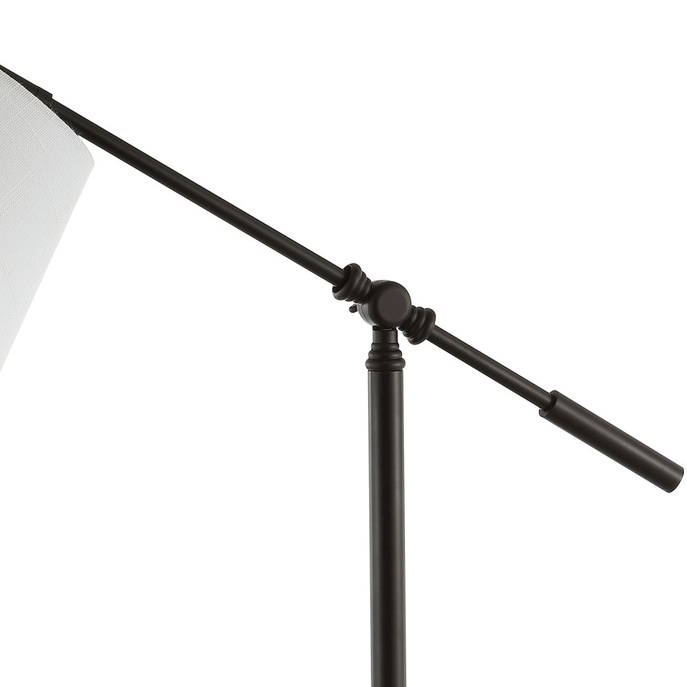 Troy Classic Contemporary Iron Led Task Lamp With Usb Charging Port. Picture 2