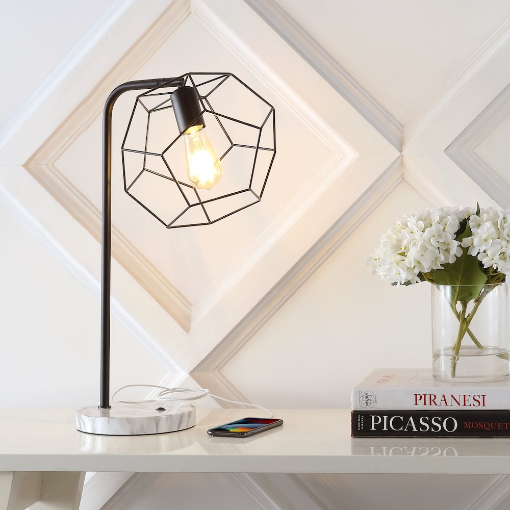 Penta Industrial Farmhouse Head Adjustable Iron Led Task Lamp. Picture 5