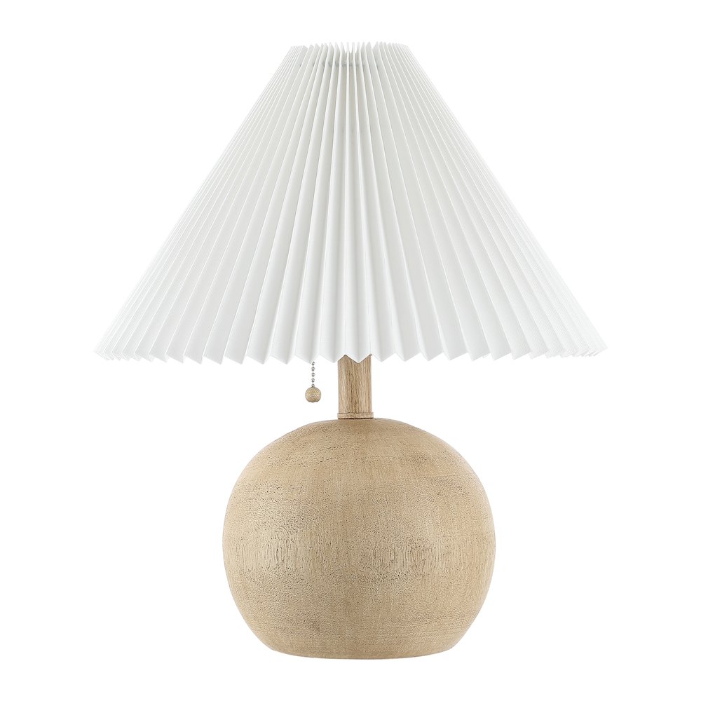 Aksel Coastal Scandinavian Resin/Iron Sphere Led Table Lamp. Picture 2