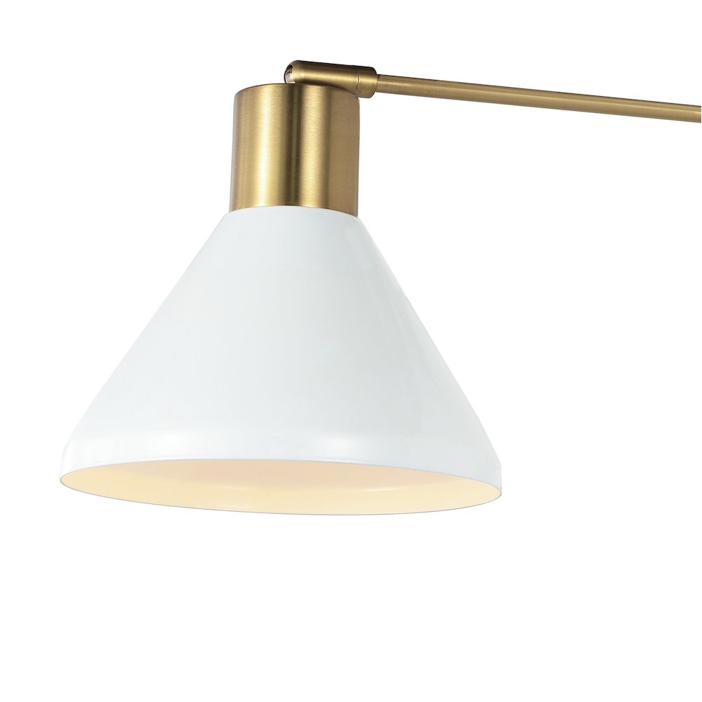 Max Swing Arm Modern Midcentury Iron Usb Charging Port Led Sconce. Picture 5
