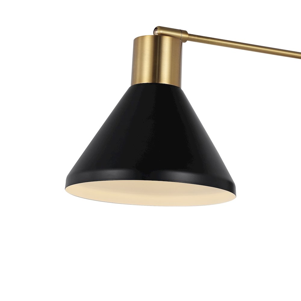 Max Swing Arm Modern Midcentury Iron Usb Charging Port Led Sconce. Picture 3
