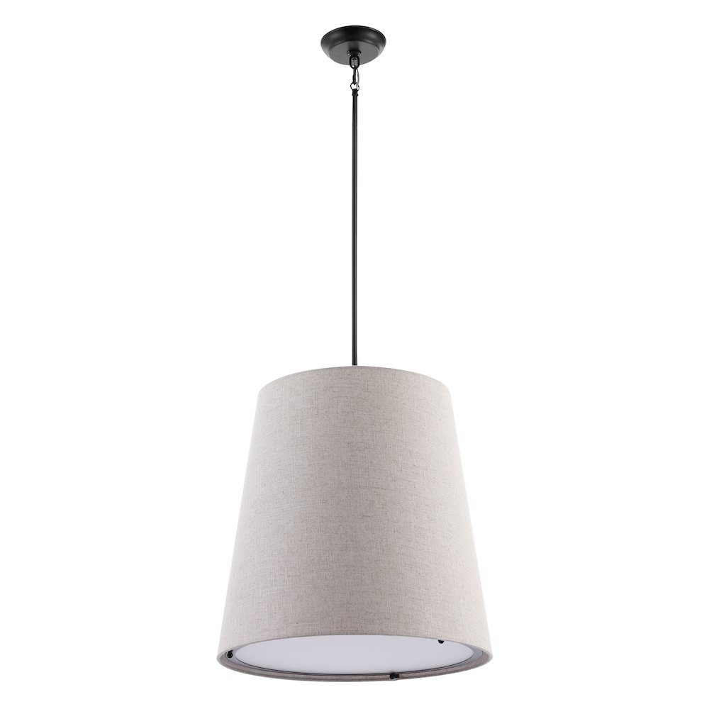 Arden Farmhouse Bohemian Iron Led Pendant. Picture 1