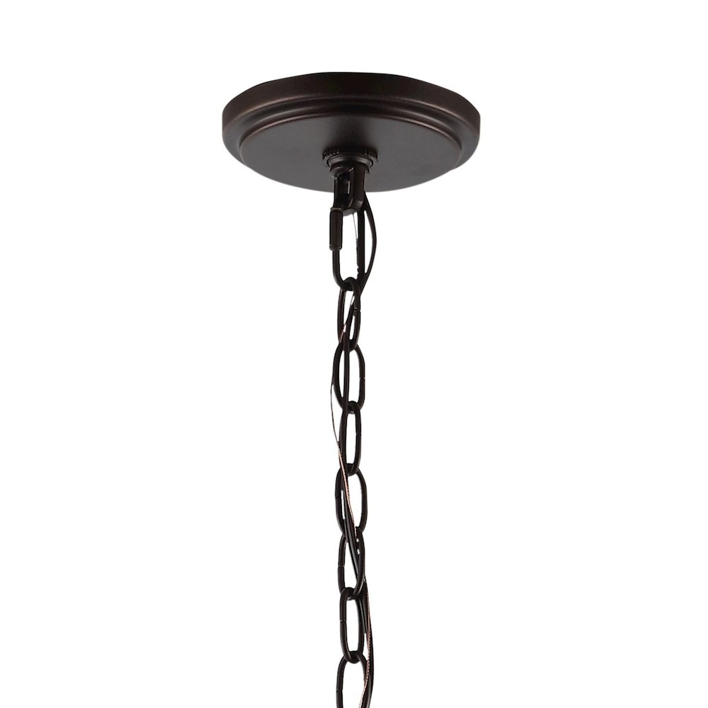 Silas Rustic Farmhouse Led Flush Mount. Picture 3