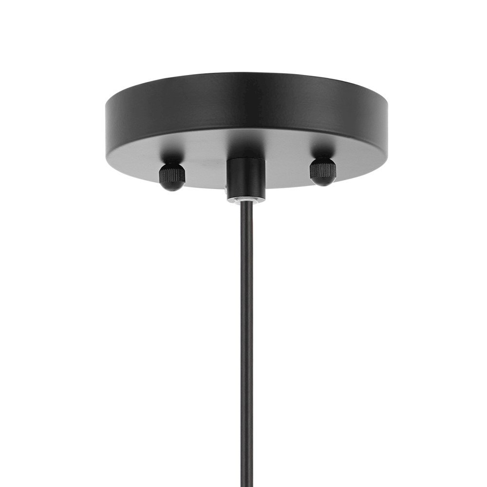 Lucas Farmhouse Coastal Rattan Led Pendant. Picture 3