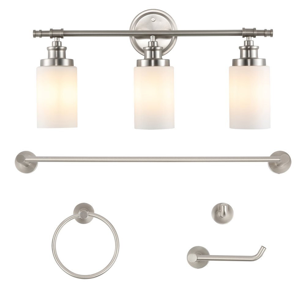 Egan 3-Light Classic Cottage Vanity Light. Picture 2