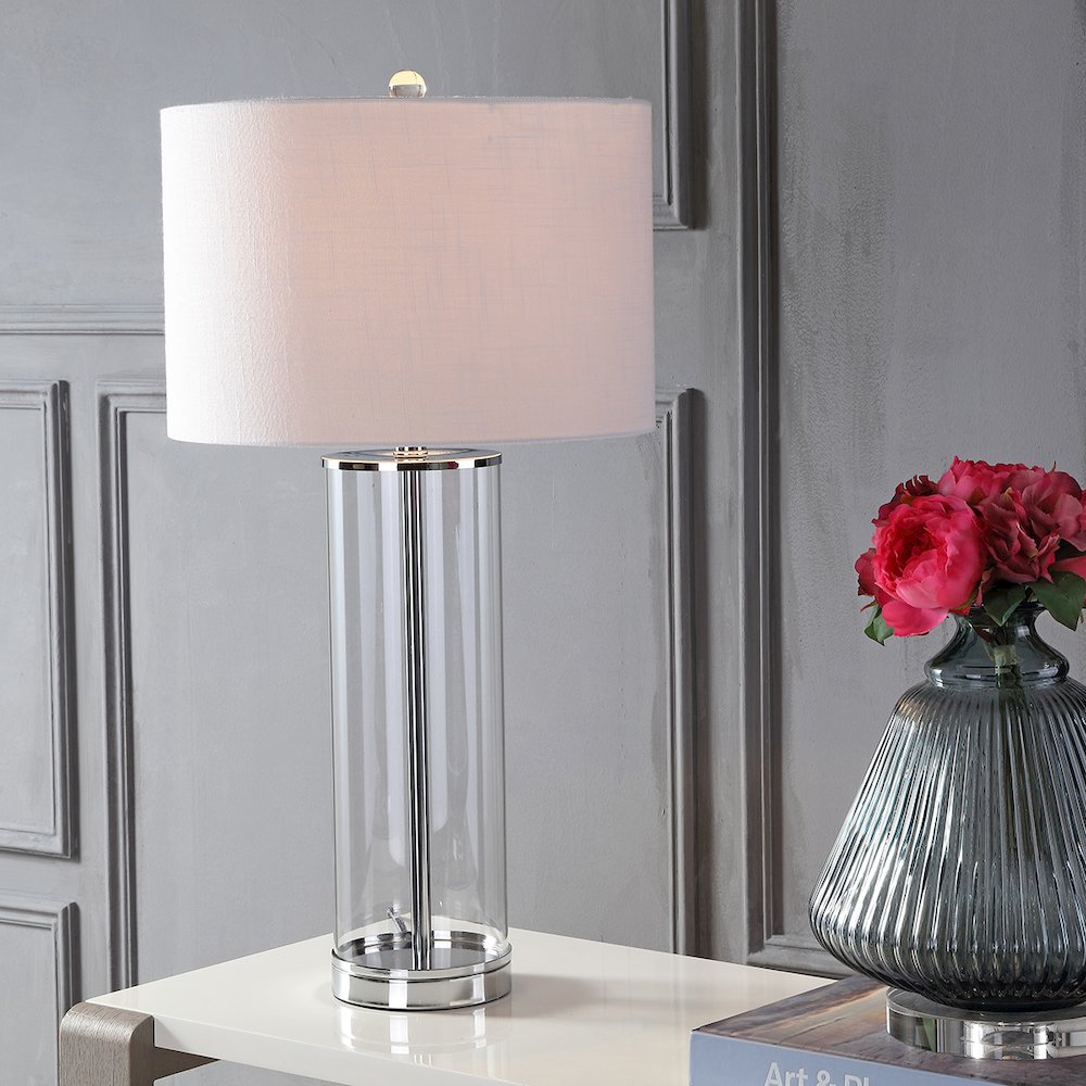 Collins Glass Led Table Lamp. Picture 7