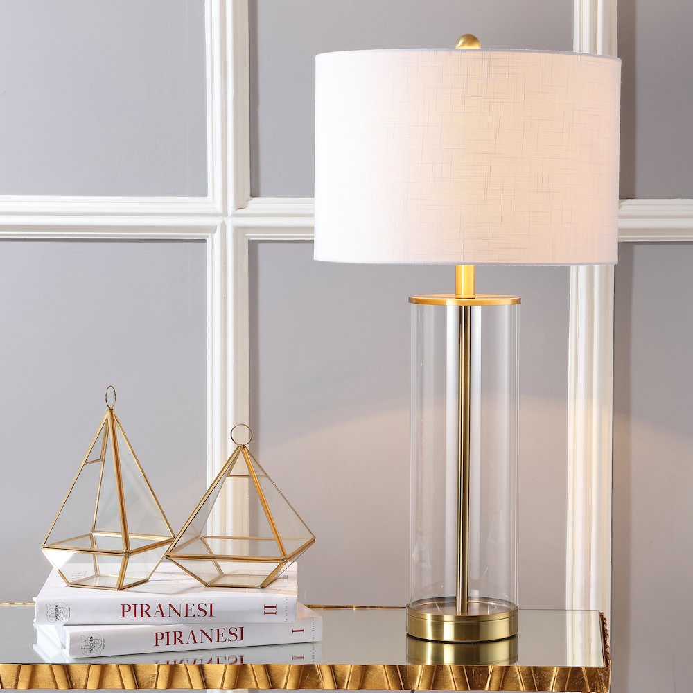 Collins Glass Led Table Lamp. Picture 7