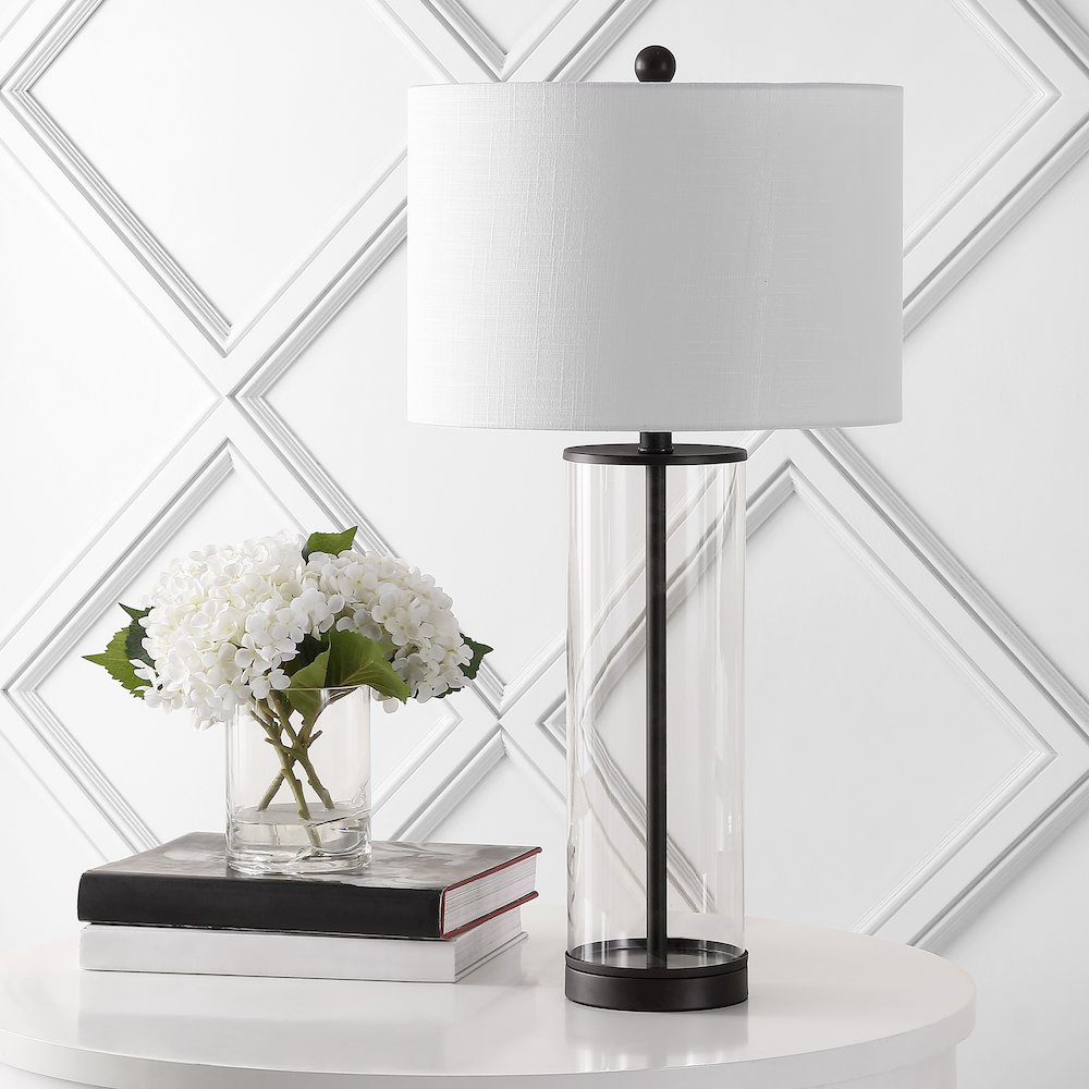 Collins Glass Led Table Lamp. Picture 6