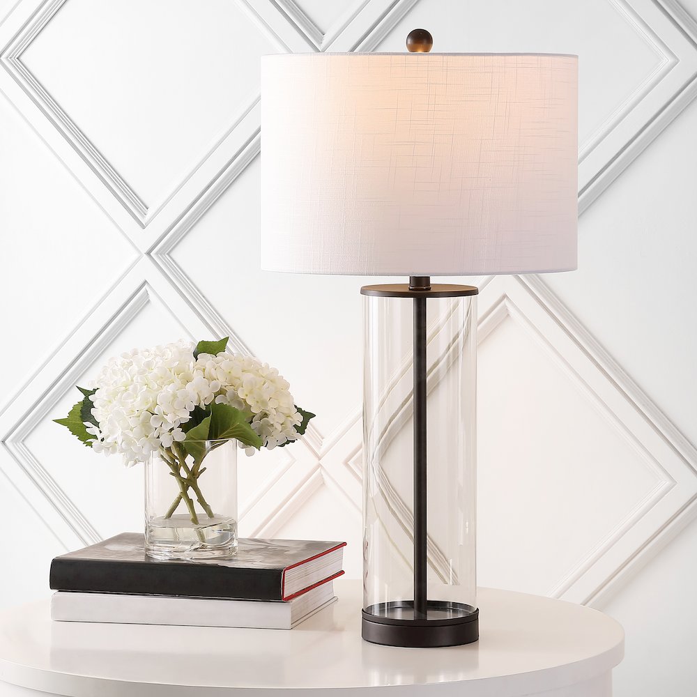 Collins Glass Led Table Lamp. Picture 5