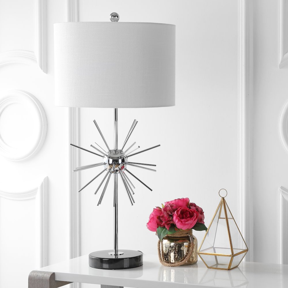 Aria Metal/Marble Led Table Lamp (Set Of 2). Picture 8