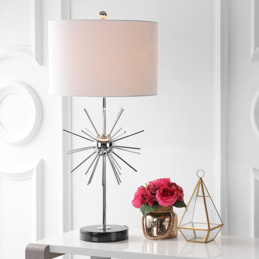 Aria Metal/Marble Led Table Lamp (Set Of 2). Picture 7