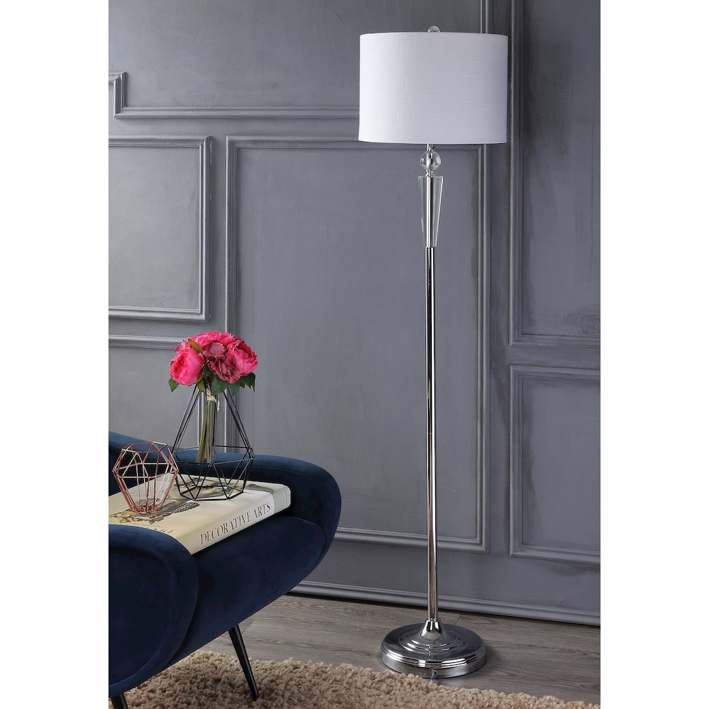 Reese Crystal Led Floor Lamp. Picture 8