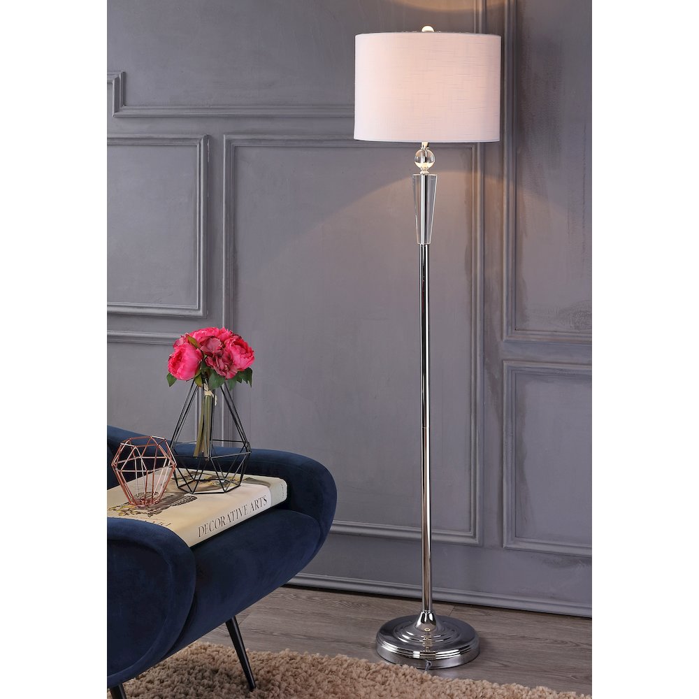 Reese Crystal Led Floor Lamp. Picture 7