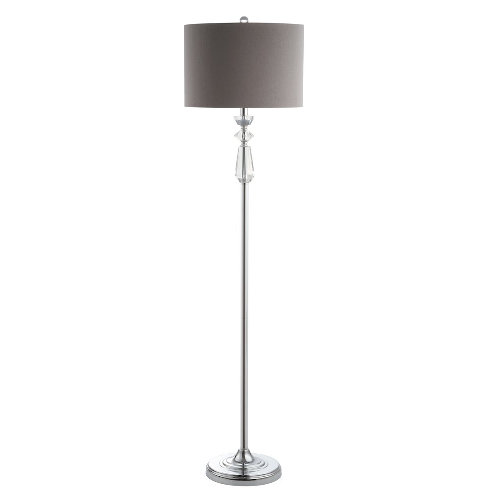 Layla Crystal Metal Led Floor Lamp. Picture 2