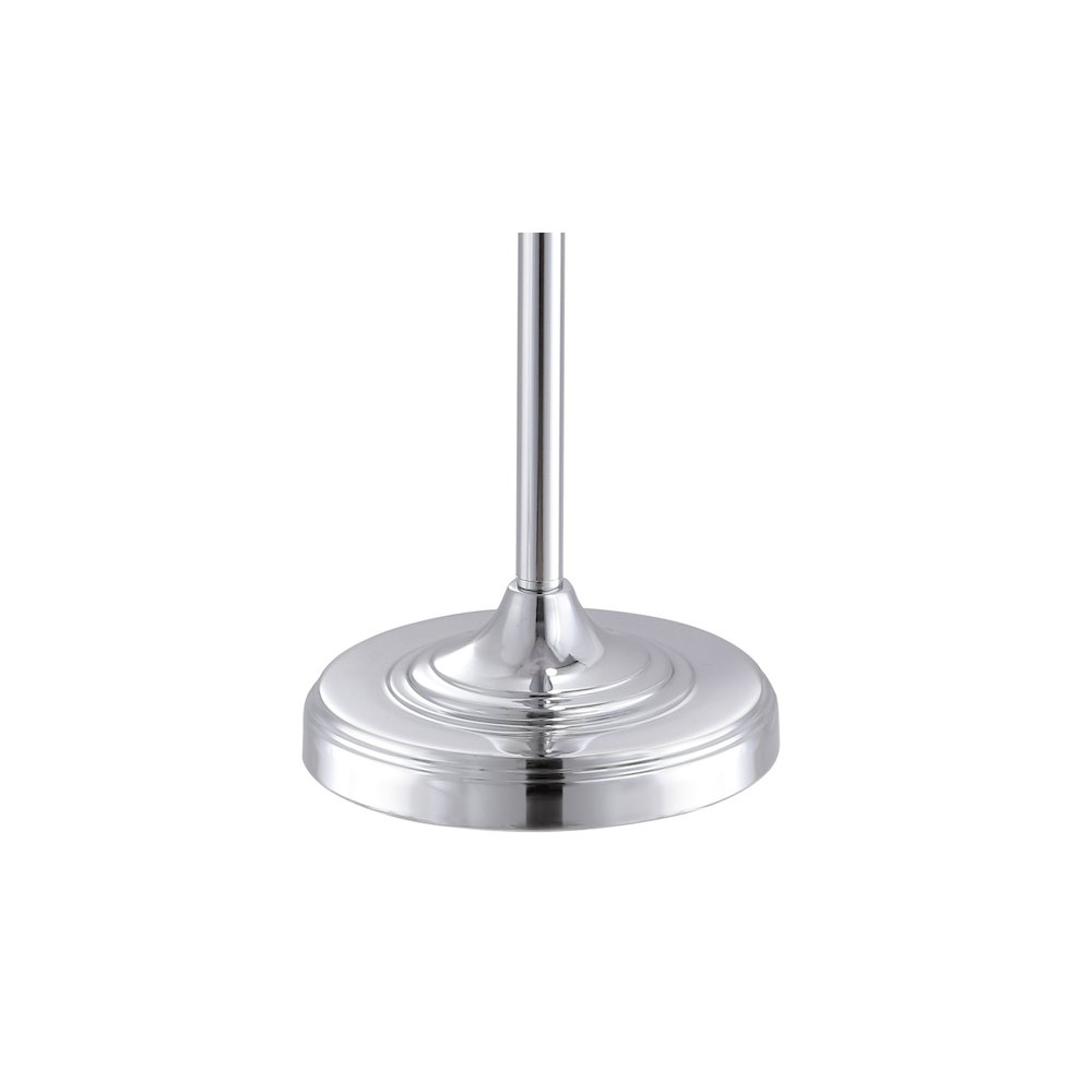 Aubrey Crystal Metal Led Floor Lamp. Picture 6
