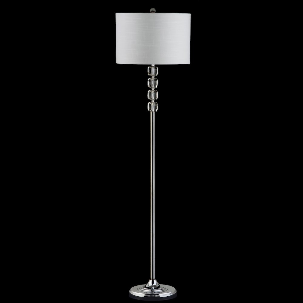 Aubrey Crystal Metal Led Floor Lamp. Picture 4