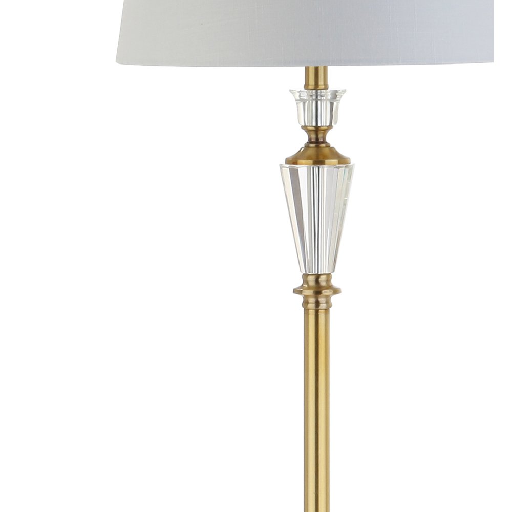 Harper Crystal Metal Led Floor Lamp. Picture 5