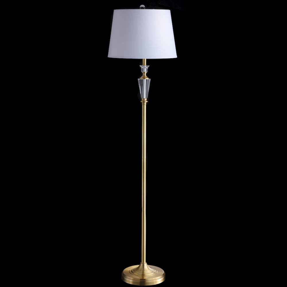 Harper Crystal Metal Led Floor Lamp. Picture 4
