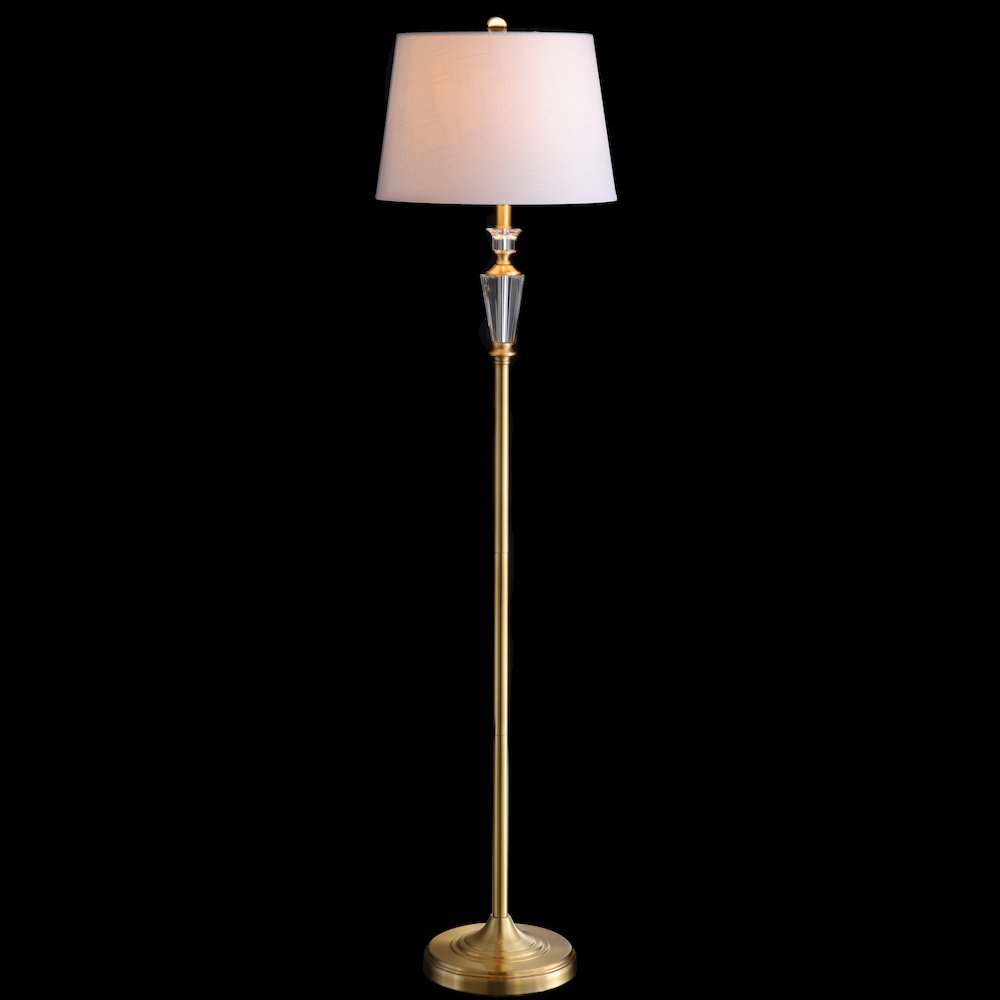 Harper Crystal Metal Led Floor Lamp. Picture 3