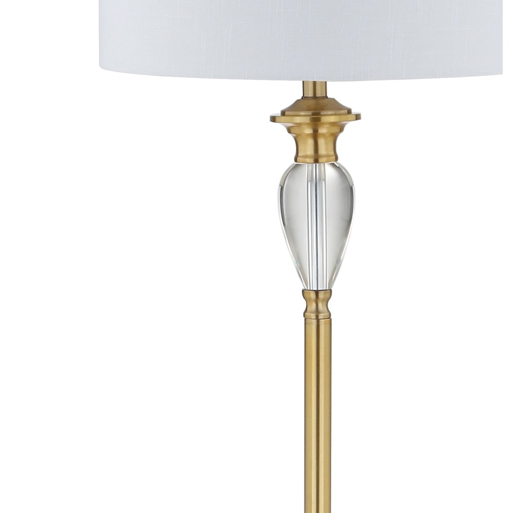 Evelyn Crystal Metal Led Floor Lamp. Picture 5