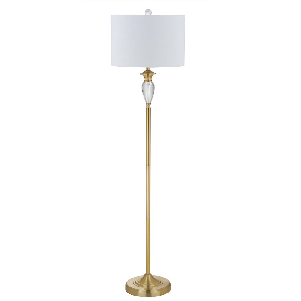 Evelyn Crystal Metal Led Floor Lamp. Picture 2