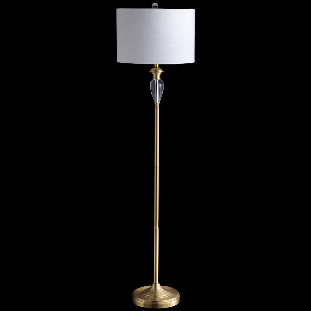 Evelyn Crystal Metal Led Floor Lamp. Picture 4