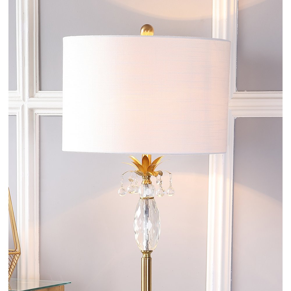 Adalyn Crystal Metal Led Floor Lamp. Picture 10