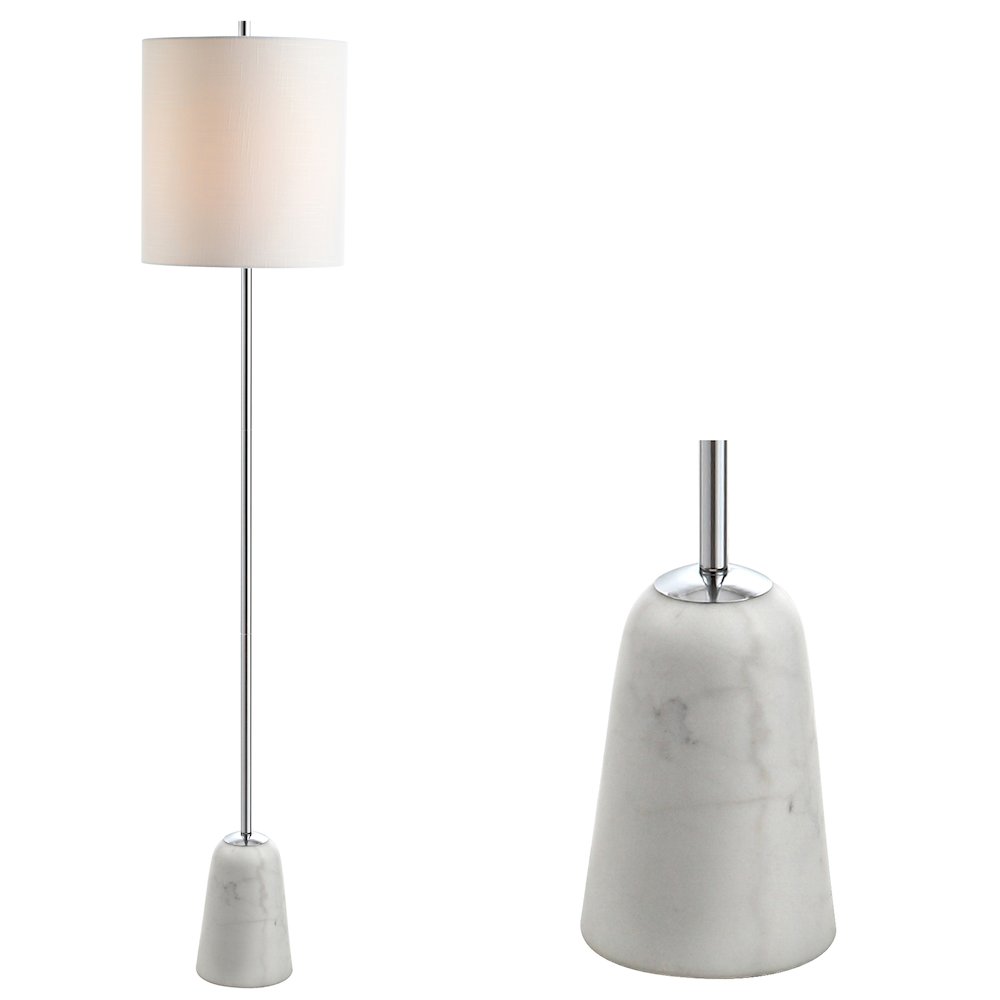 Lincoln Marble/Metal Led Floor Lamp. Picture 7