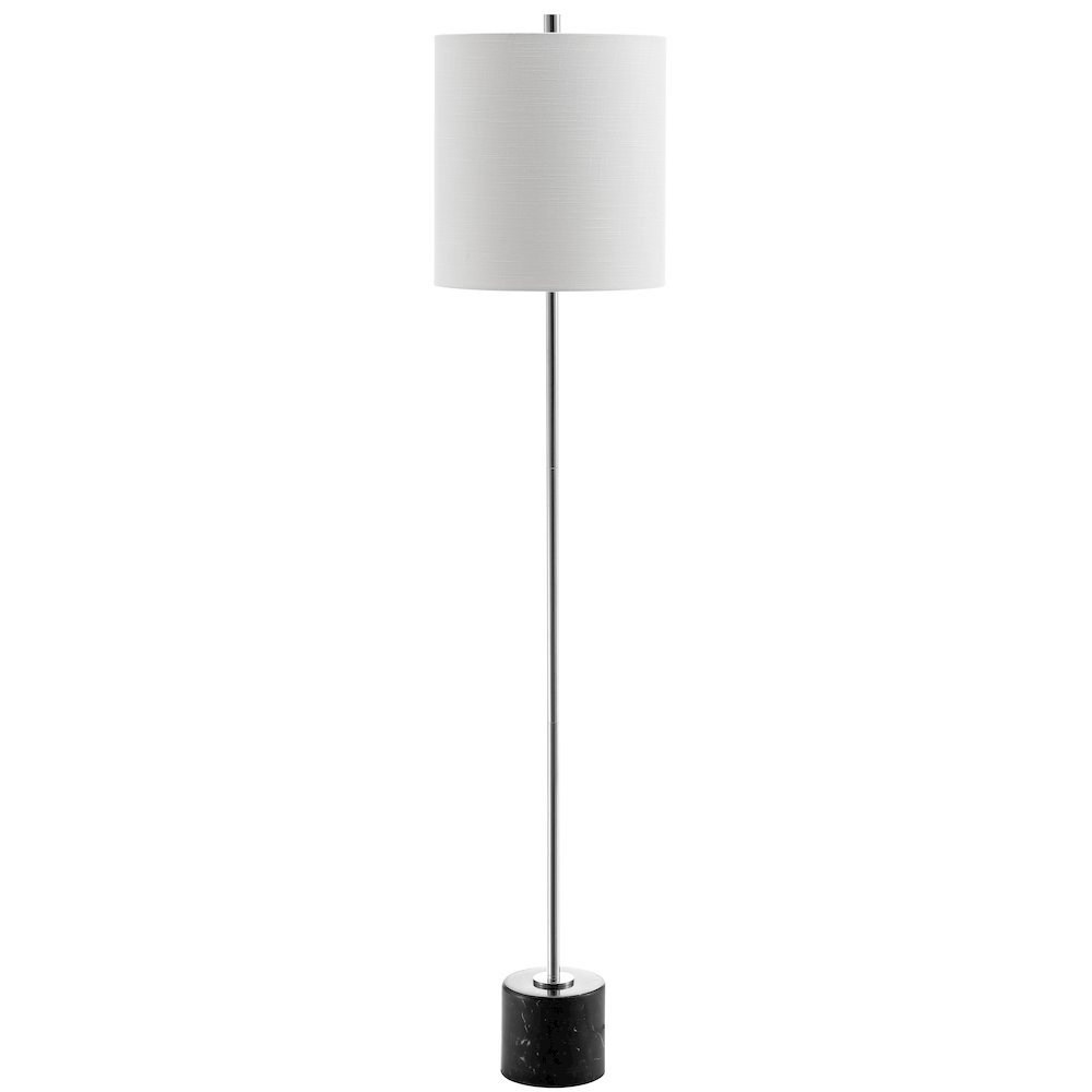 Levitt Marble/Metal Led Floor Lamp. Picture 2