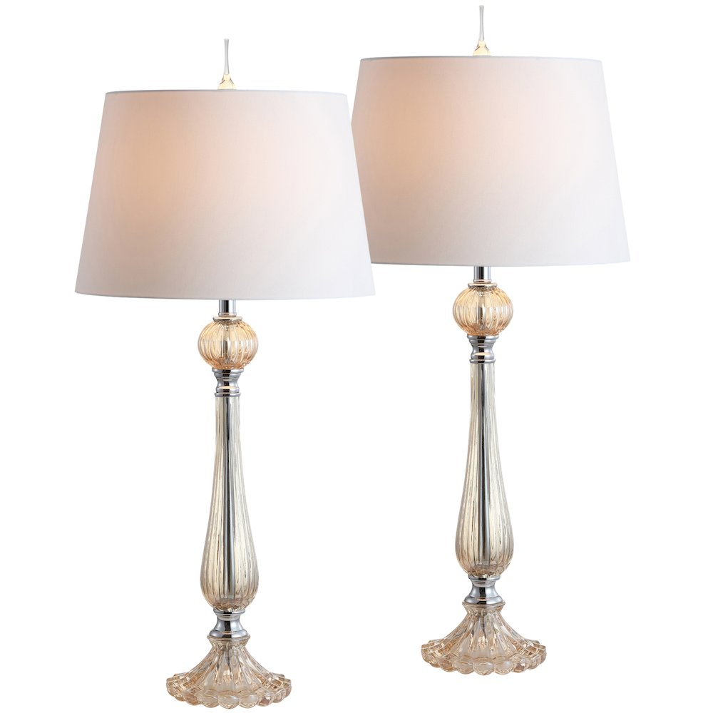 Chloe Glass Led Table Lamp (Set Of 2). Picture 1