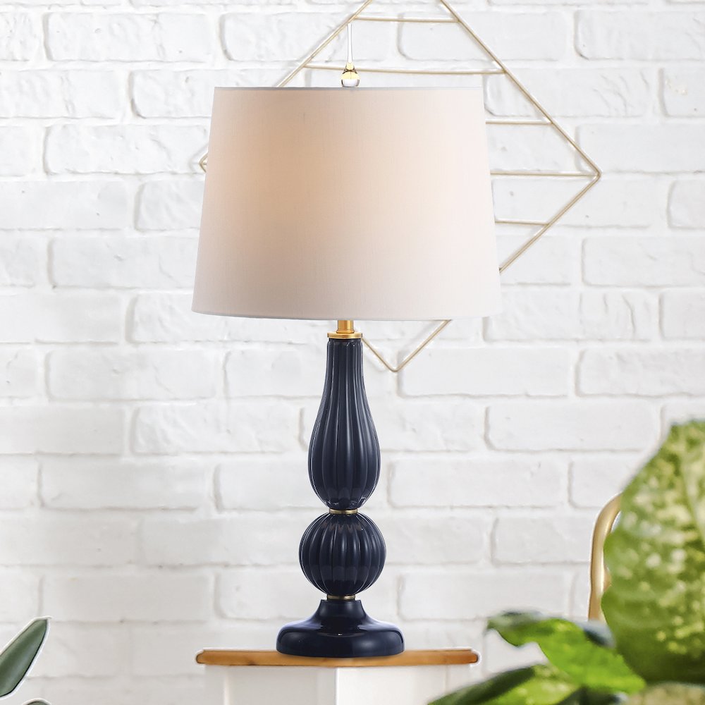 Maddie Glassmetal Led Table Lamp. Picture 7