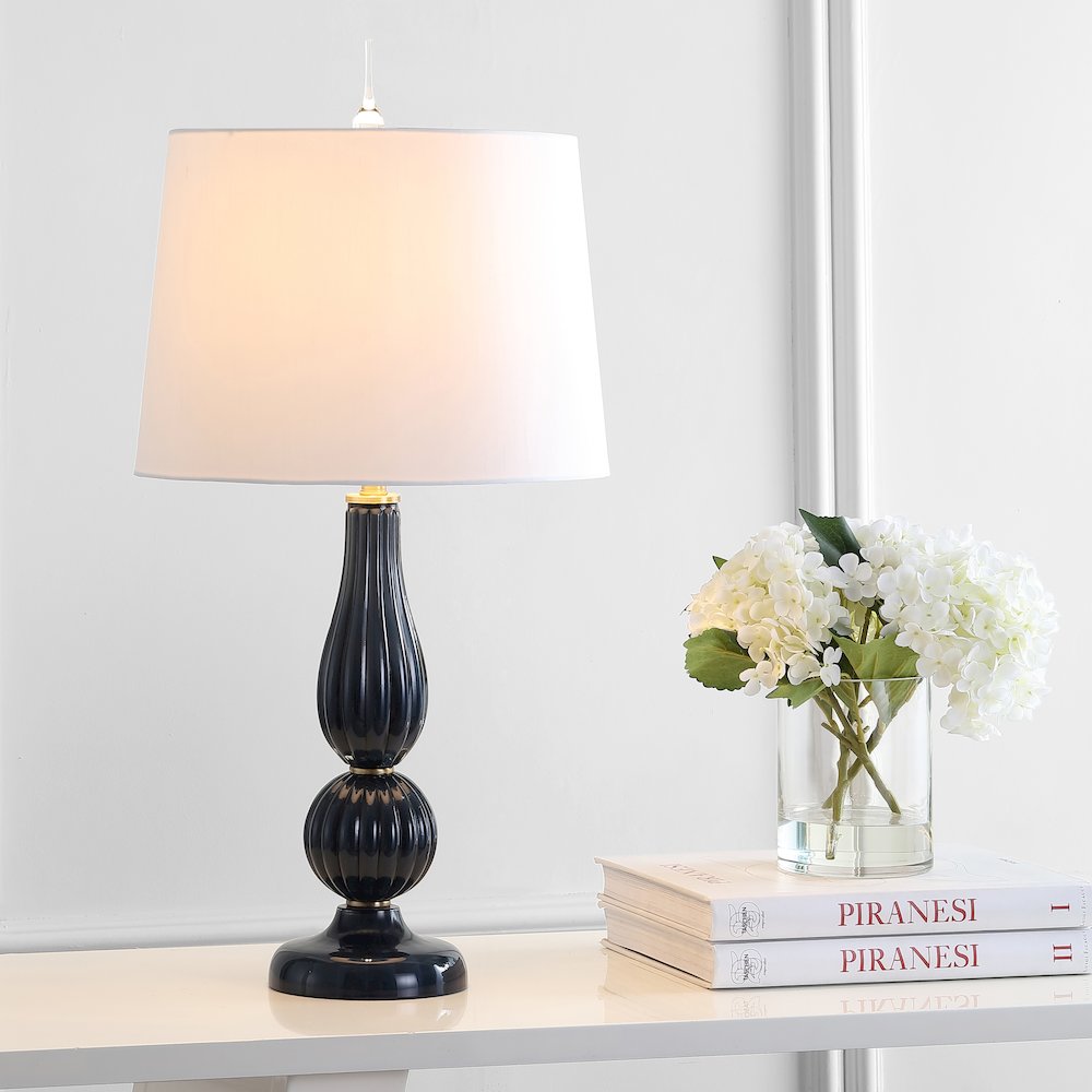 Maddie Glassmetal Led Table Lamp. Picture 5