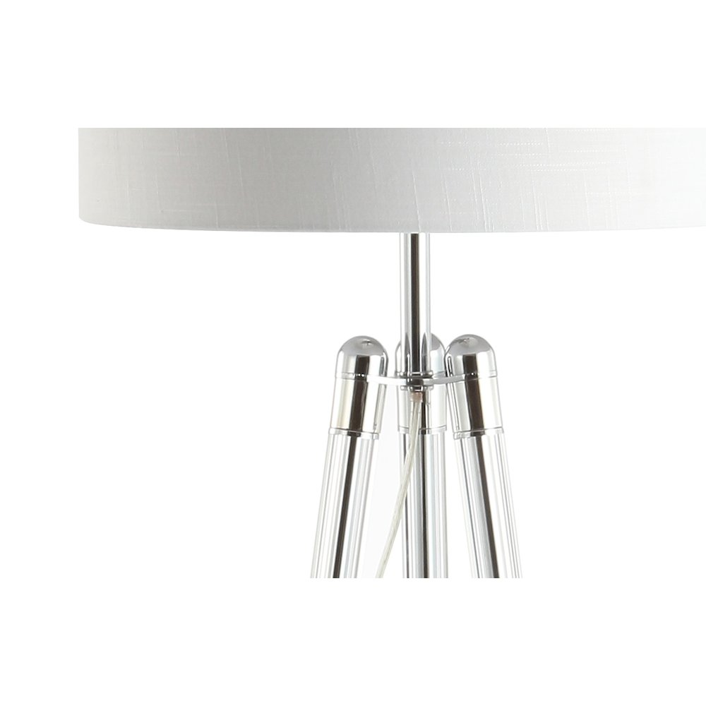 Arliss Surveyors Tripod Metal/Crystal Led Floor Lamp. Picture 5