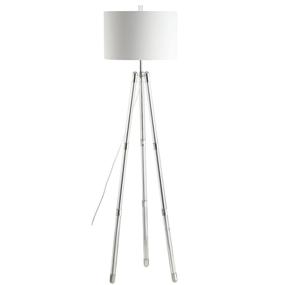 Arliss Surveyors Tripod Metal/Crystal Led Floor Lamp. Picture 2