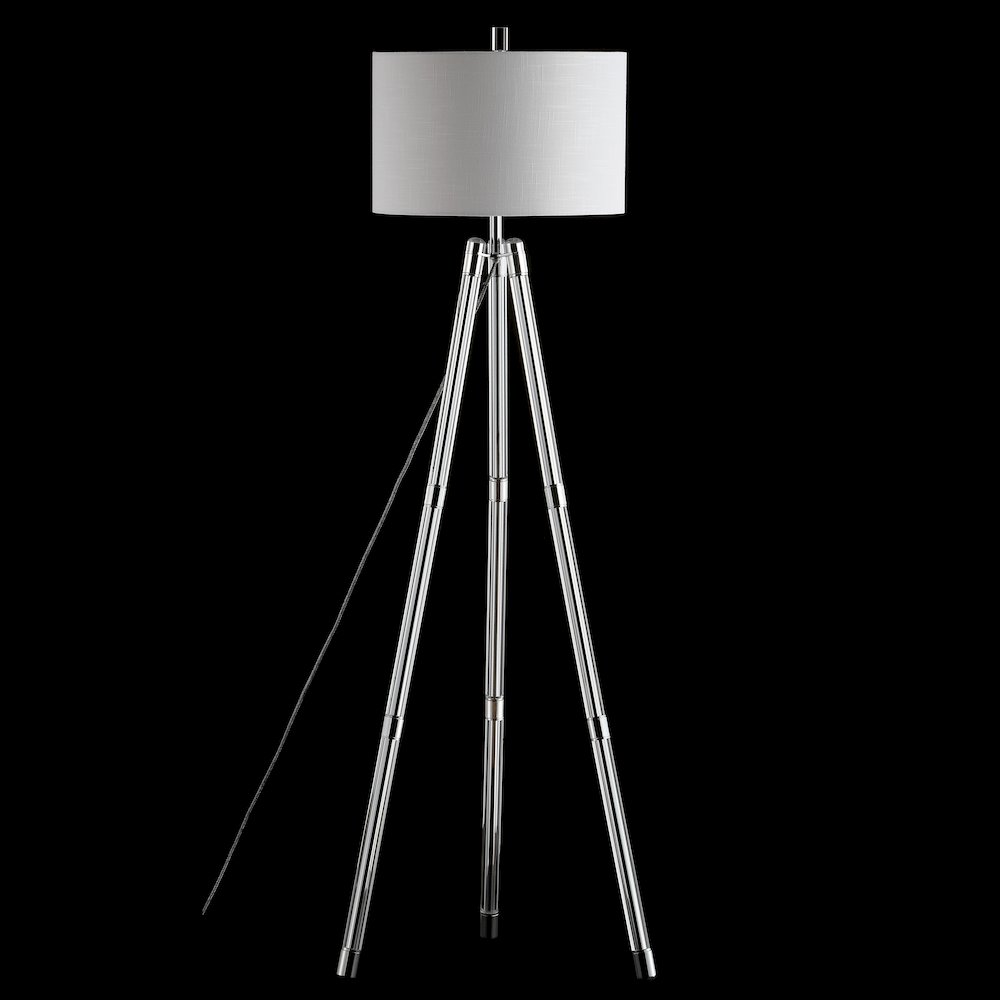 Arliss Surveyors Tripod Metal/Crystal Led Floor Lamp. Picture 4