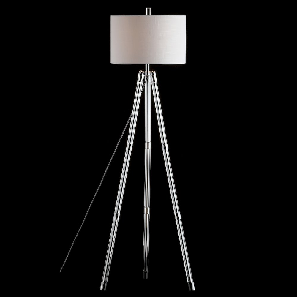 Arliss Surveyors Tripod Metal/Crystal Led Floor Lamp. Picture 3