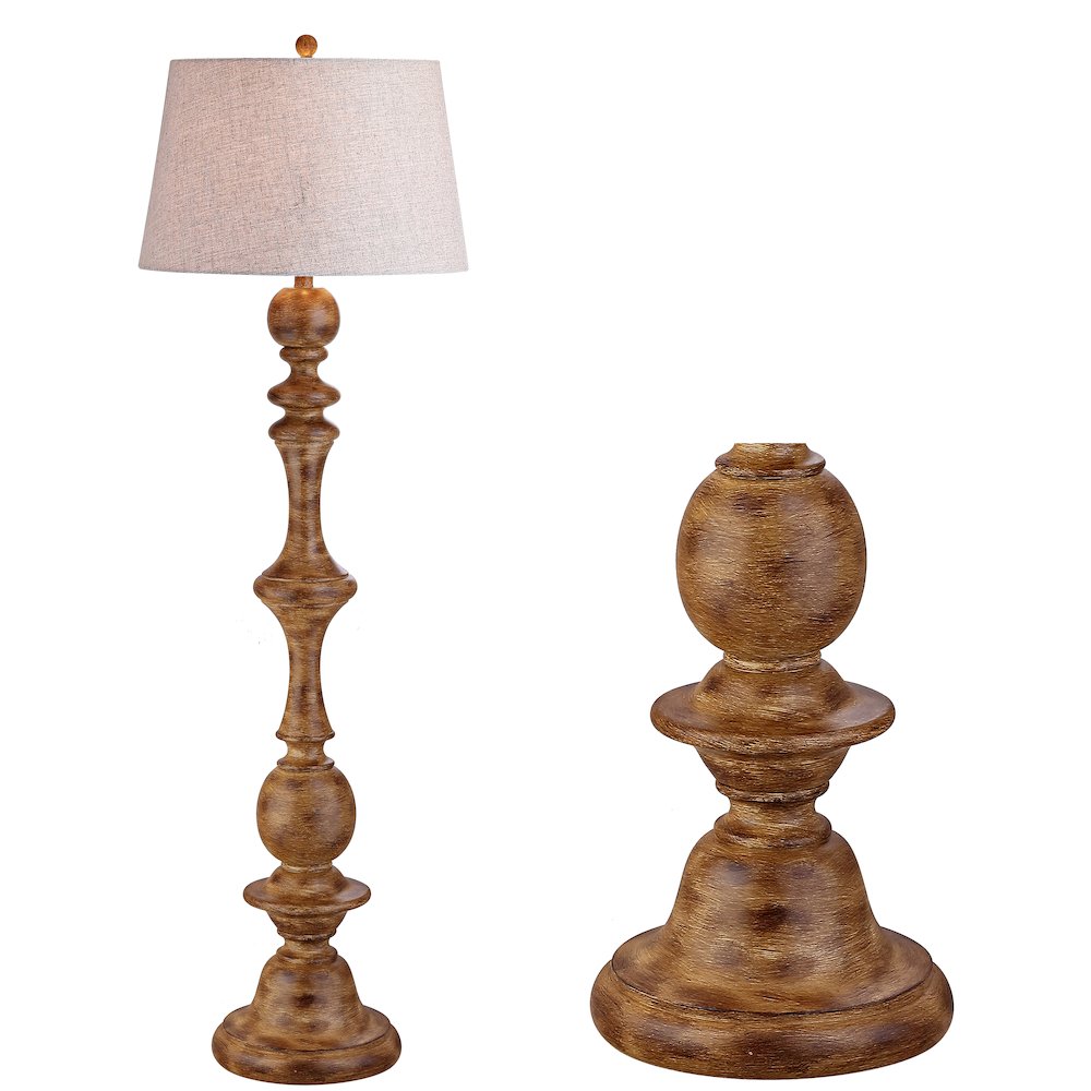 Taylor Resin Led Floor Lamp. Picture 7