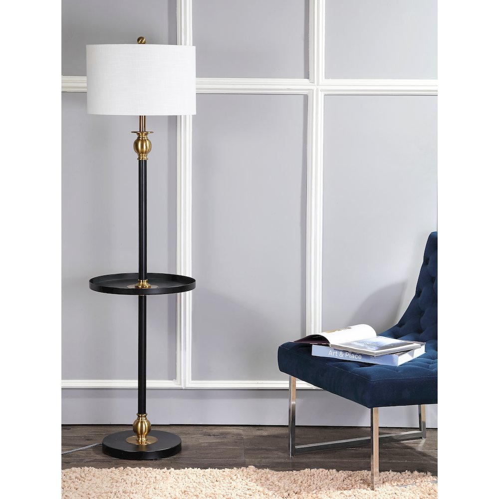 Evans Metal Led End Table Floor Lamp. Picture 7
