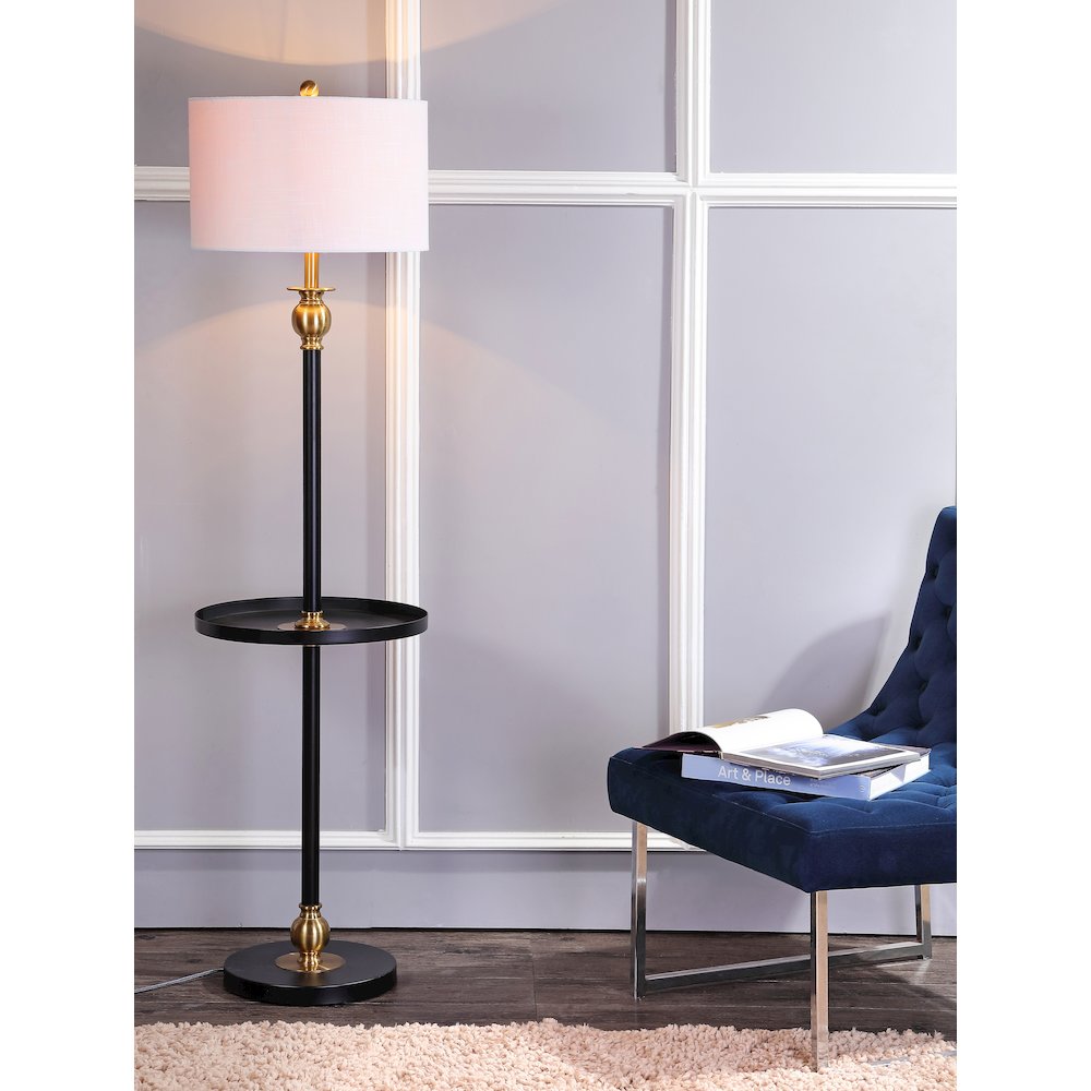 Evans Metal Led End Table Floor Lamp. Picture 6