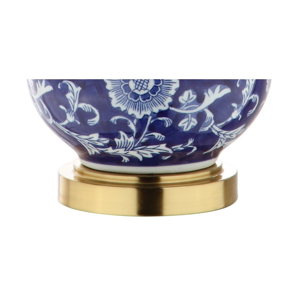 Lee Ceramic Chinoiserie Led Table Lamp. Picture 4