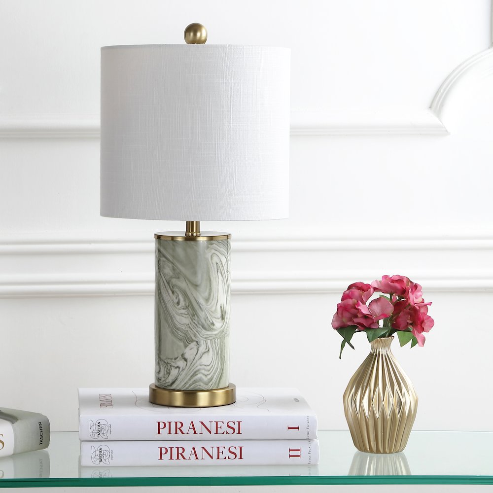 Swirl Ceramic Led Table Lamp. Picture 6