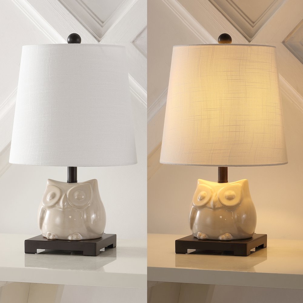 Justina Ceramic Mini Led Table Lamp. Picture 5