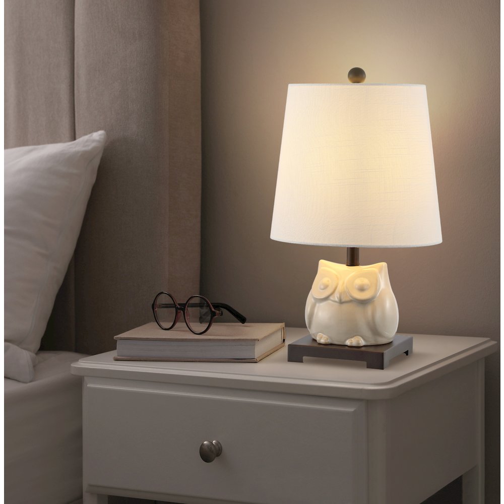 Justina Ceramic Mini Led Table Lamp. Picture 2