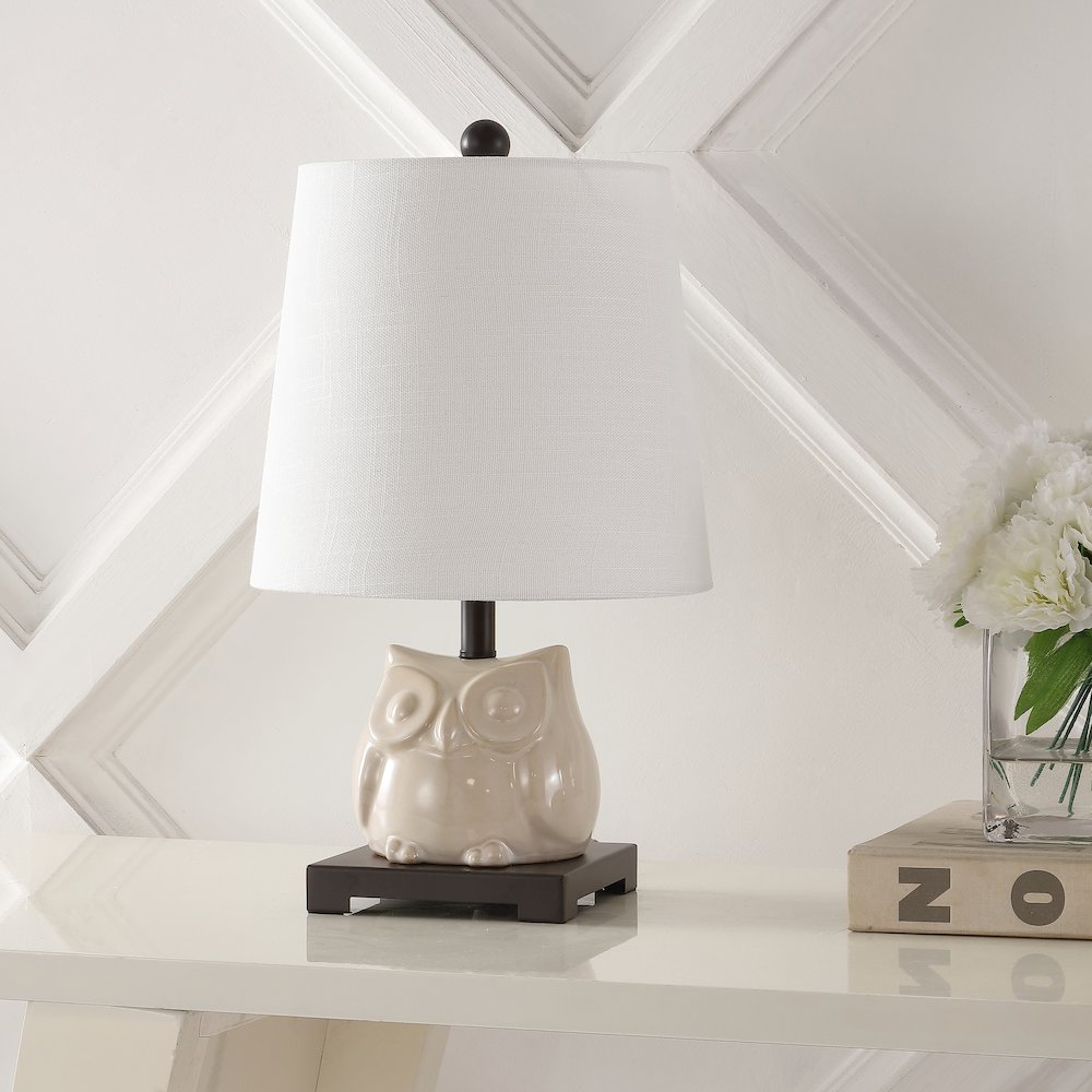Justina Ceramic Mini Led Table Lamp. Picture 6