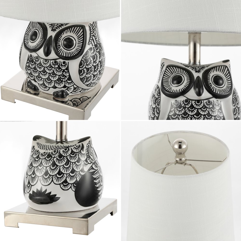 Justina Ceramic Mini Led Table Lamp. Picture 4