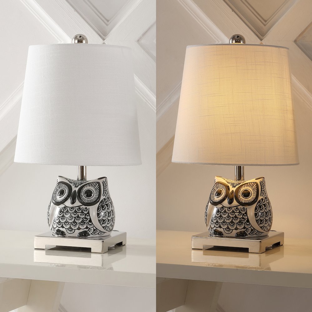 Justina Ceramic Mini Led Table Lamp. Picture 5