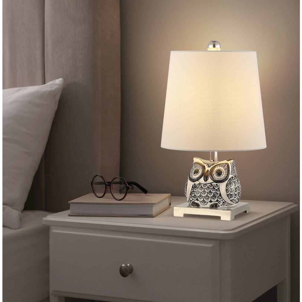 Justina Ceramic Mini Led Table Lamp. Picture 2