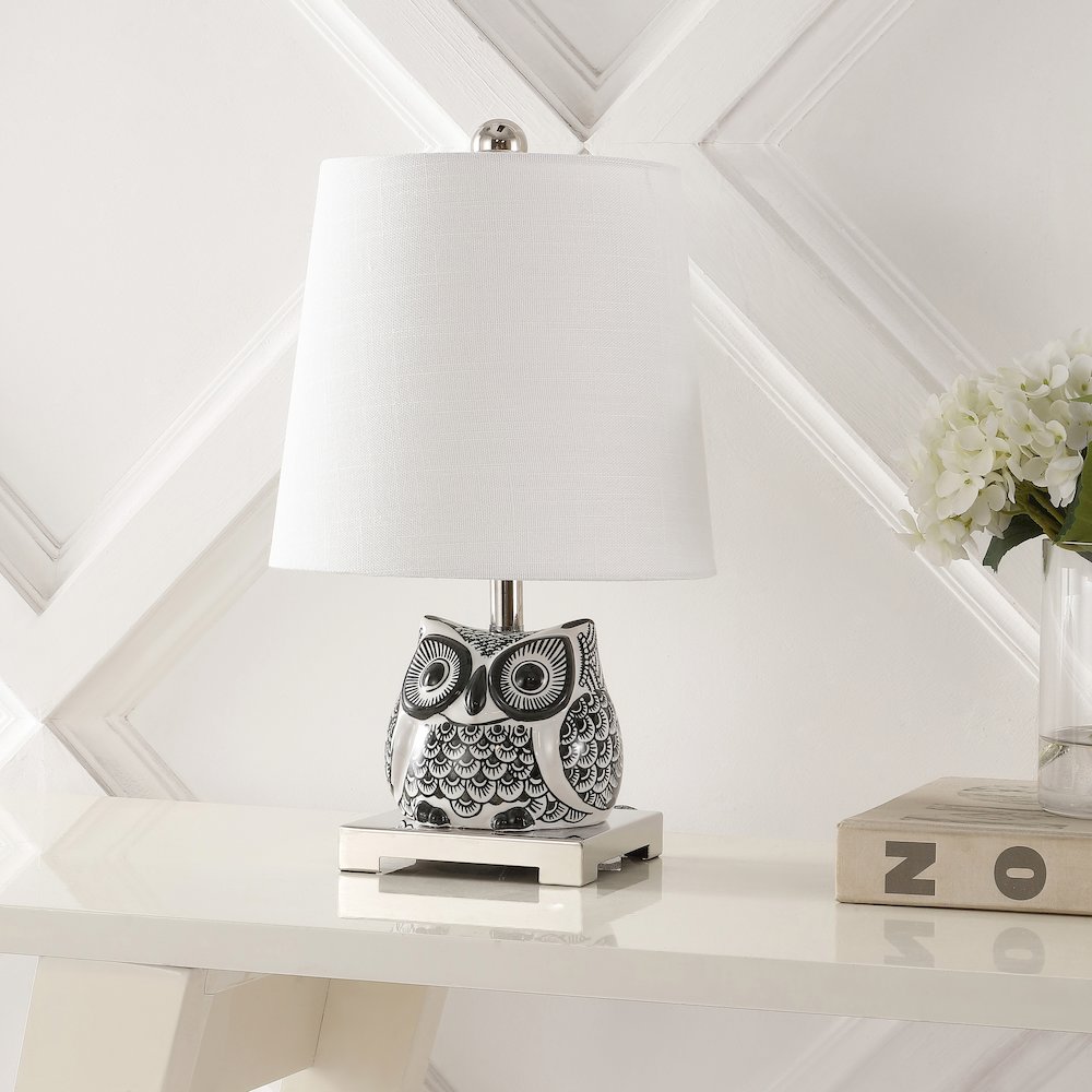 Justina Ceramic Mini Led Table Lamp. Picture 6